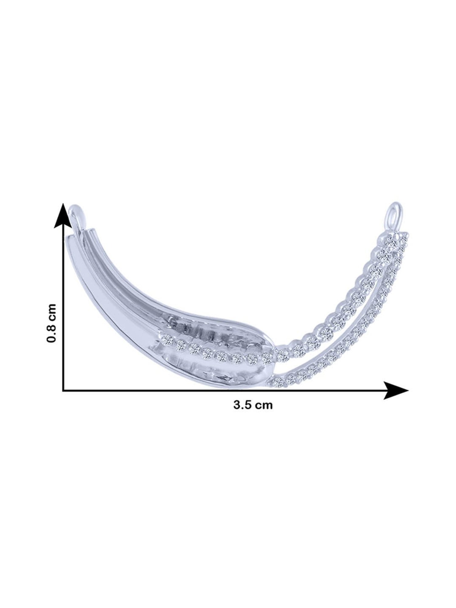 P.C. Chandra Jewellers 18 kt Gold & Diamond Pendant