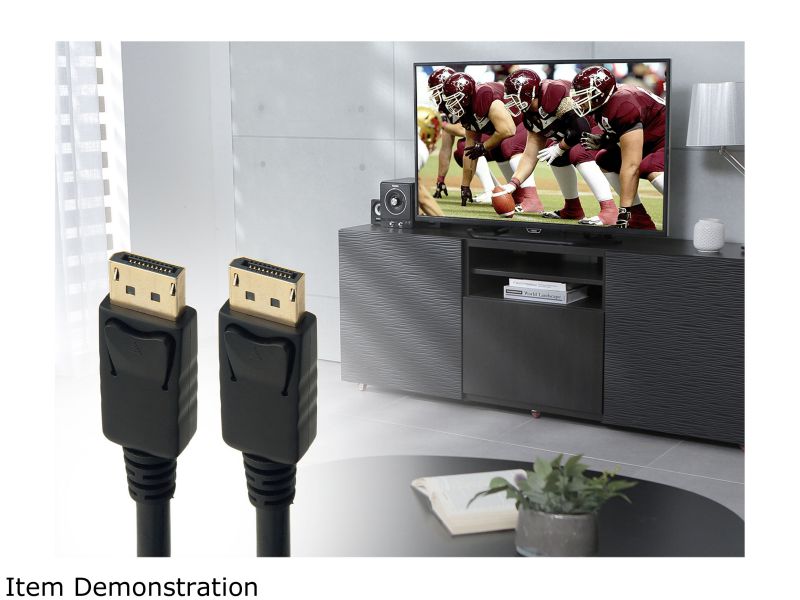 Omni Gear DP-3 3 ft. 8K DisplayPort to DisplayPort Cable 1.4 VERSION with 8K 60Hz