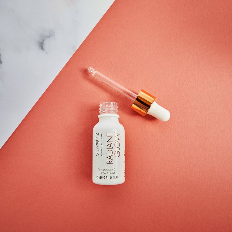 St. Moriz Facial Tan Boosting Serum Tanning Drops - 0.51 fl oz