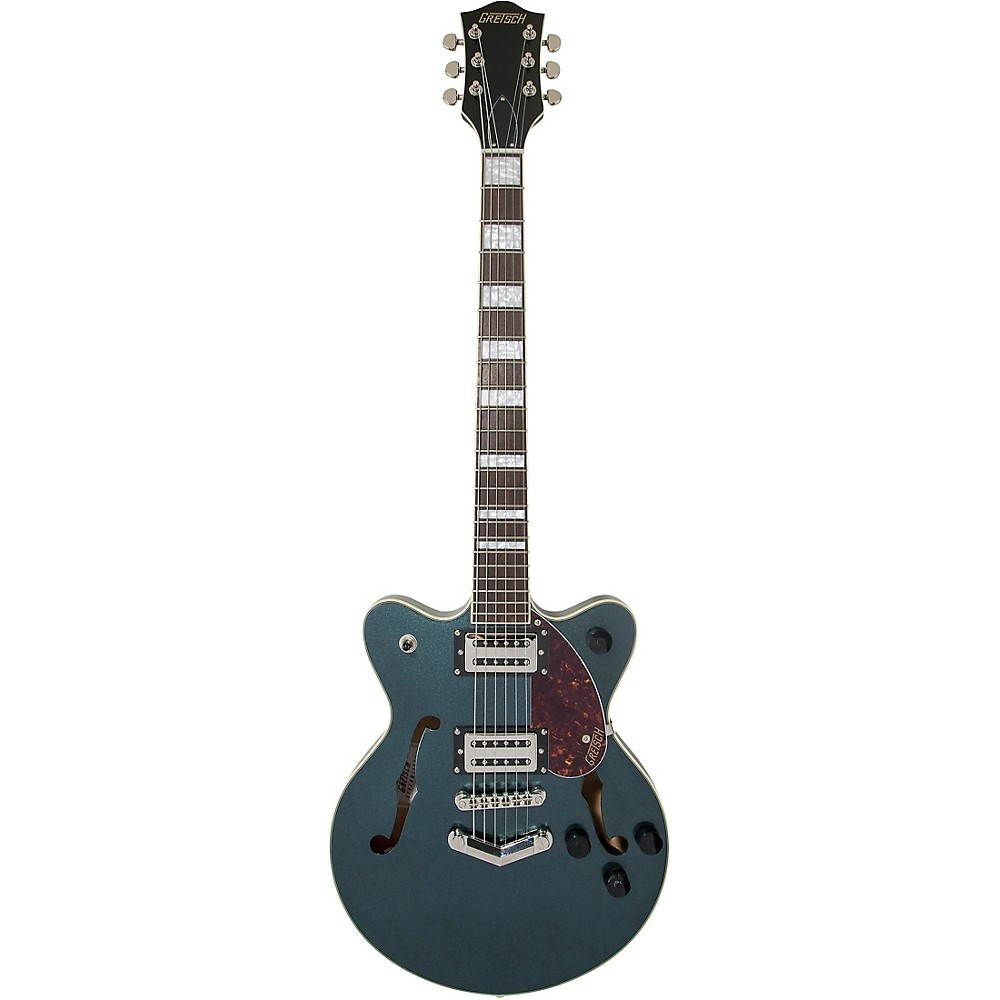 Gretsch Guitars G2655 Streamliner Center Block Jr. with V-Stoptail Electric Guitar Gunmetal