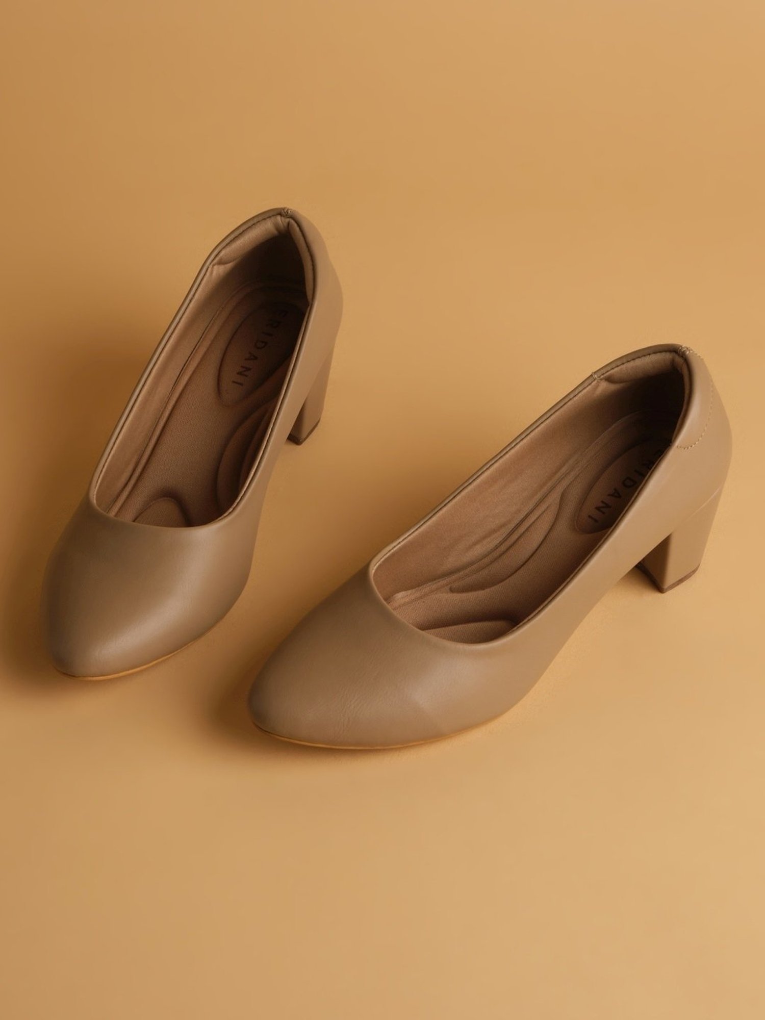 Eridani Women's Miley Beige Formal Pumps