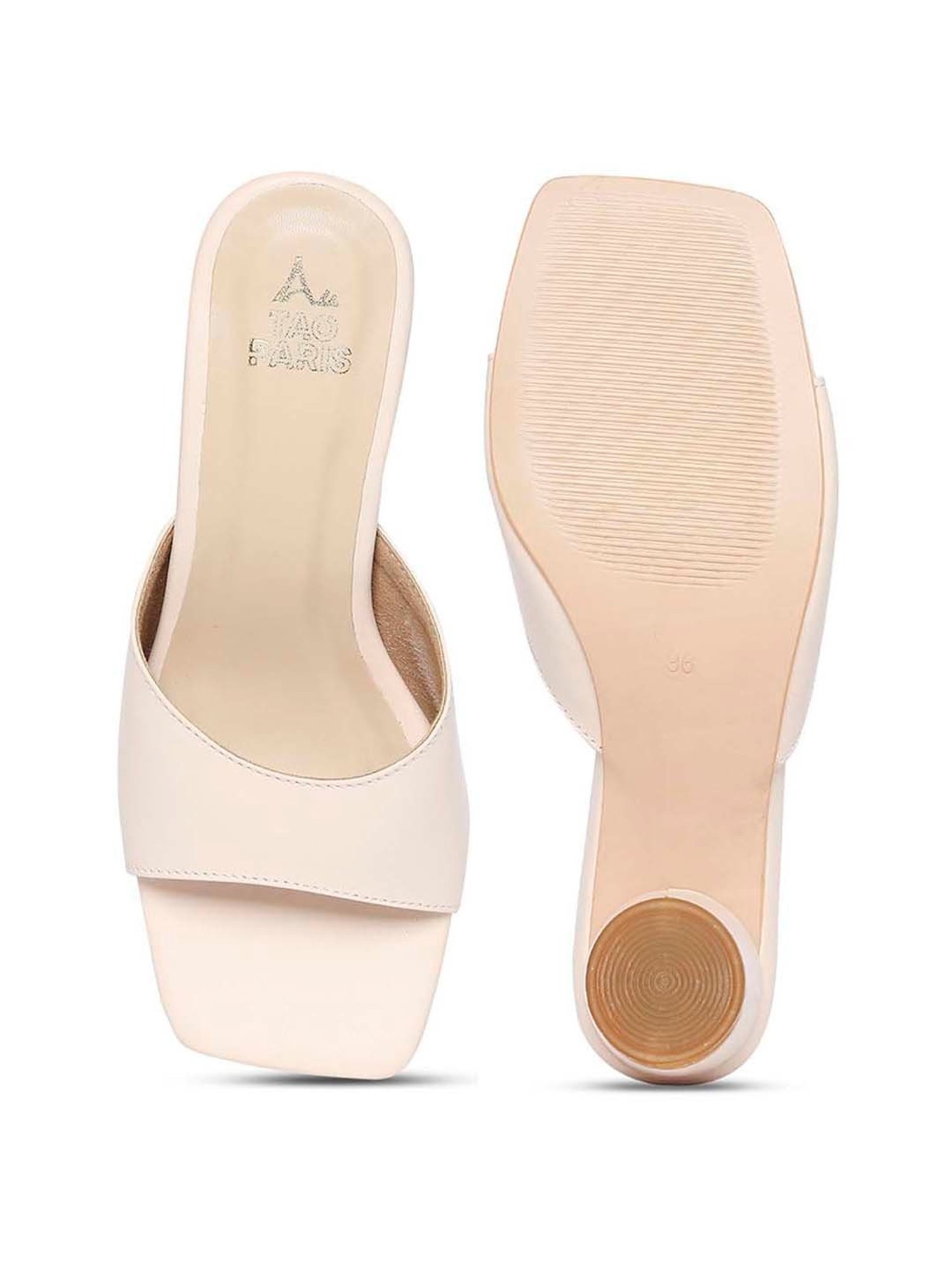 Tao Paris Women's Clara Peach Casual Sandals