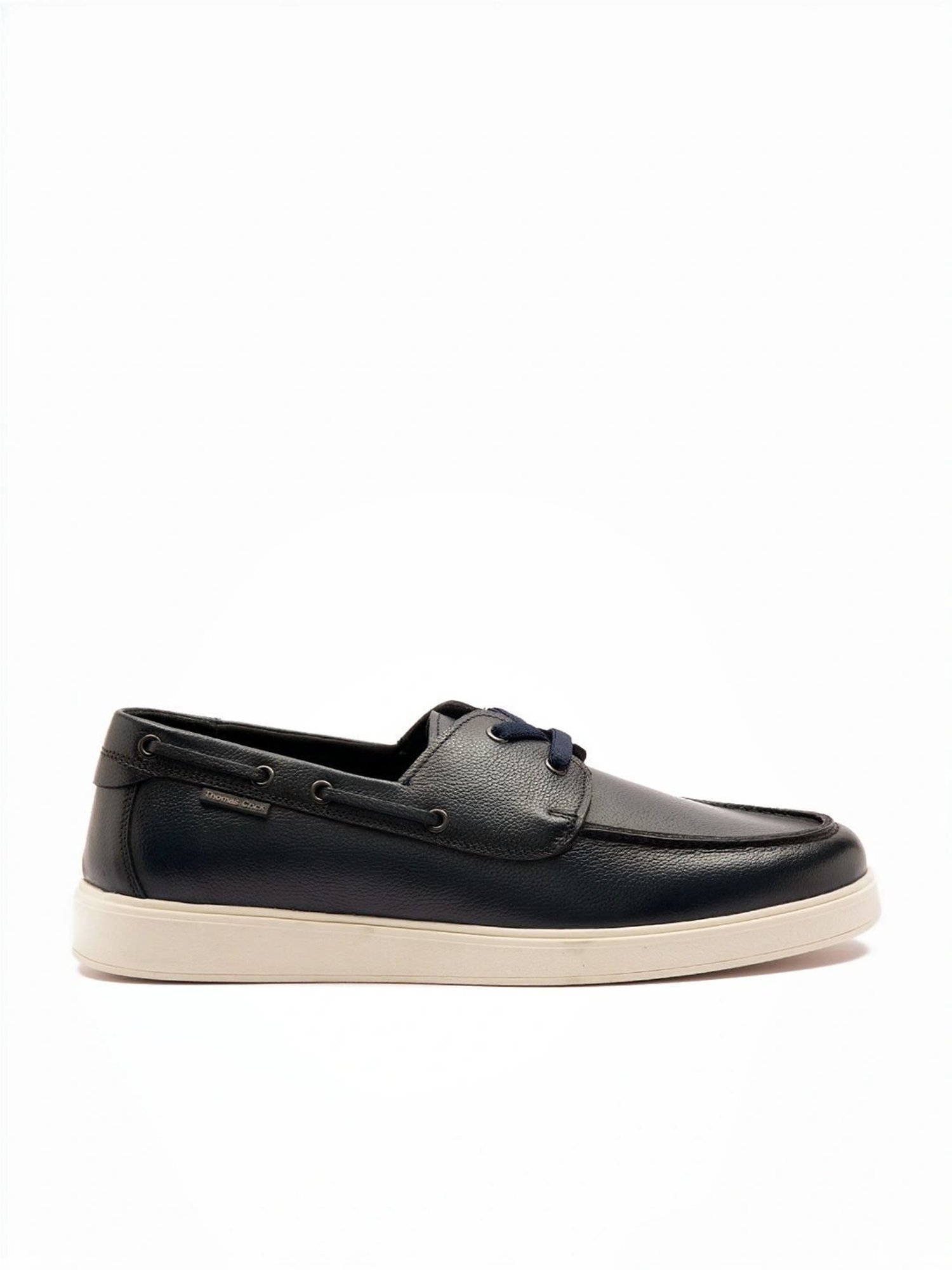 Thomas Crick Men's Navy Boat Shoes
