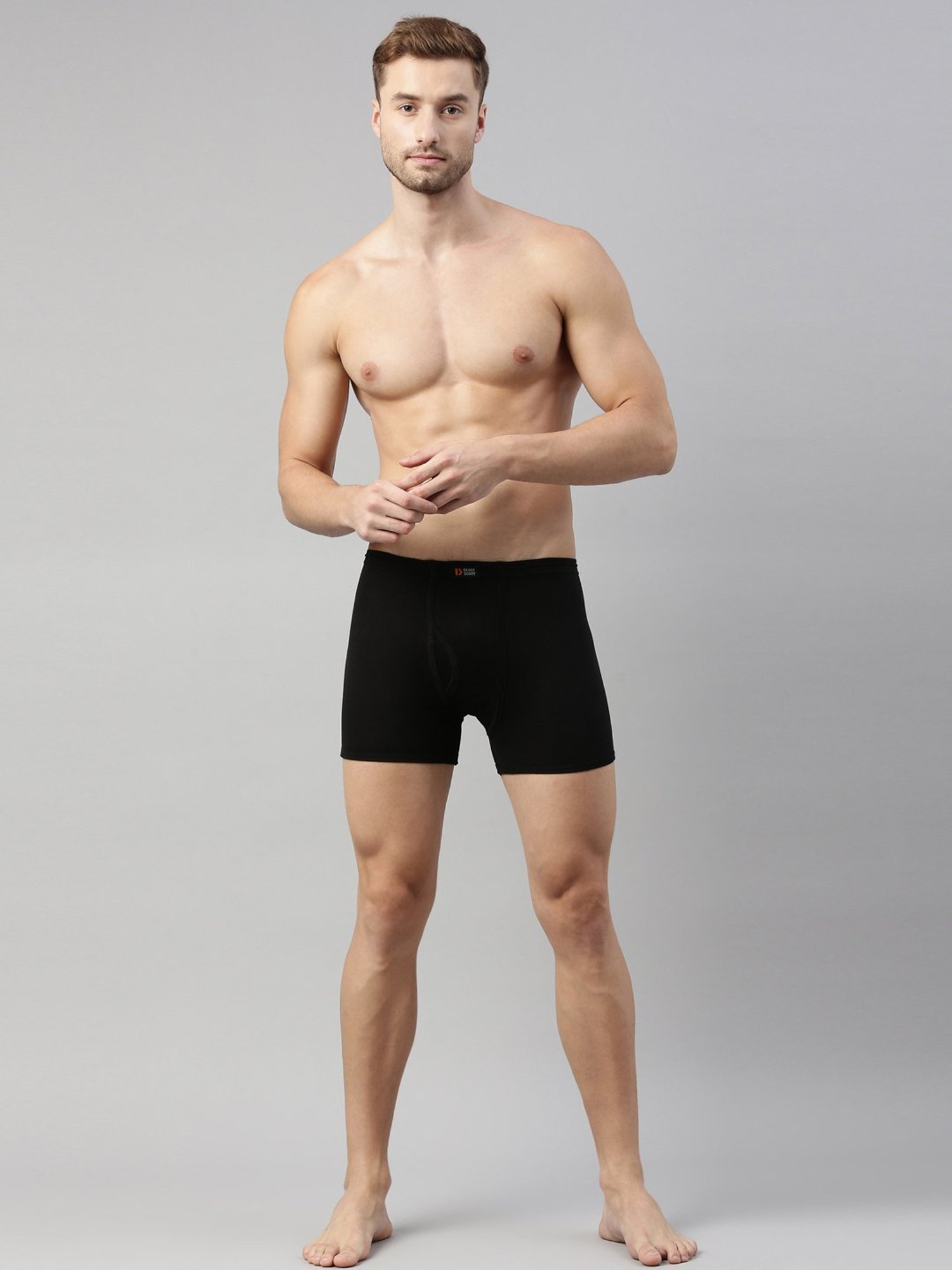 Dixcy Scott Originals Multicolor Cotton Trunks - Pack of 3