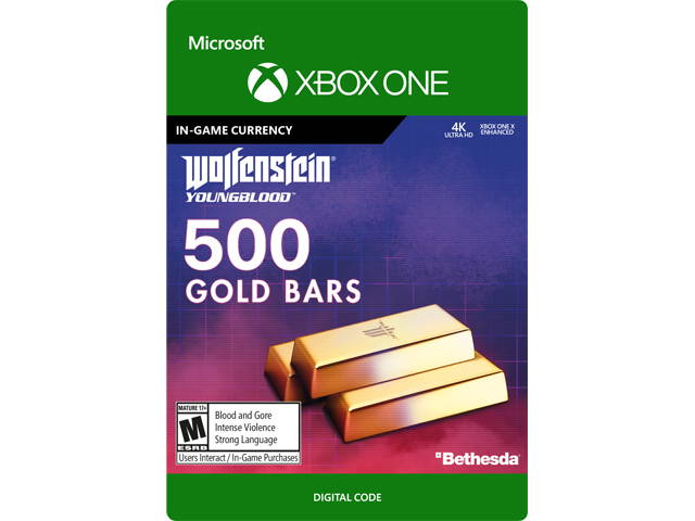 Wolfenstein: Youngblood: 1100 Gold Bars Xbox One [Digital Code]