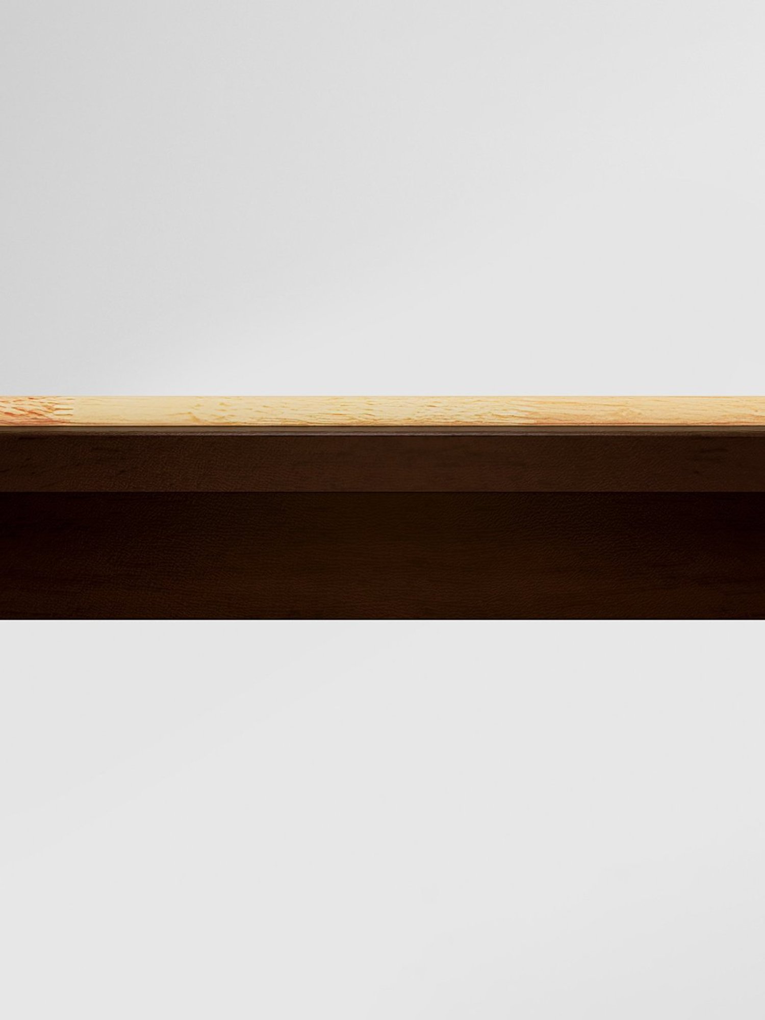 Godrej Interio Swish Brown & Cream Rubber Wood 6 Seater Rectangular Dining Table