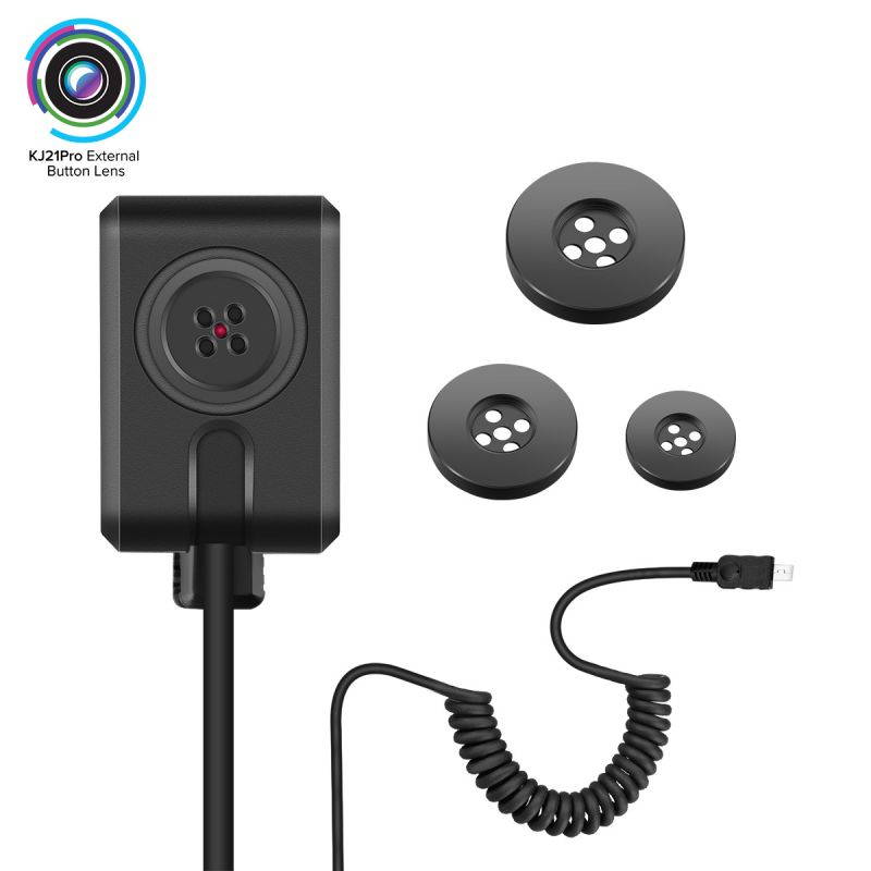 BOBLOV KJ21PRO Button Camera External Lens Camera 720P Small Button Camera Compatible with KJ21PRO Only(Can't be use for KJ21 and Other Model)