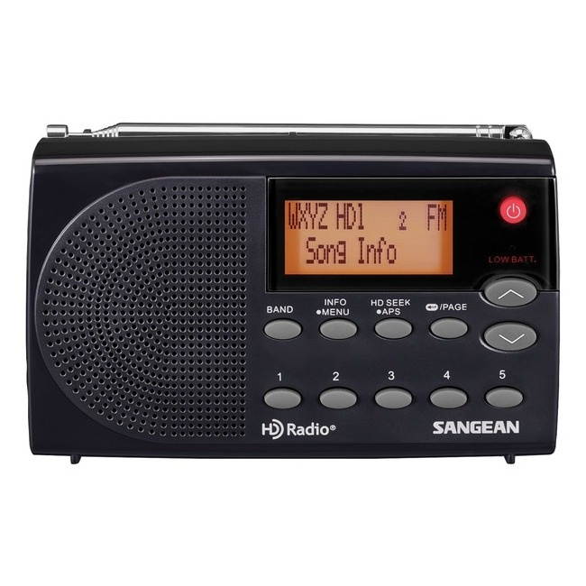Sangean(R) HDR-14 HD Radio(TM)/FM Stereo/AM Portable Radio