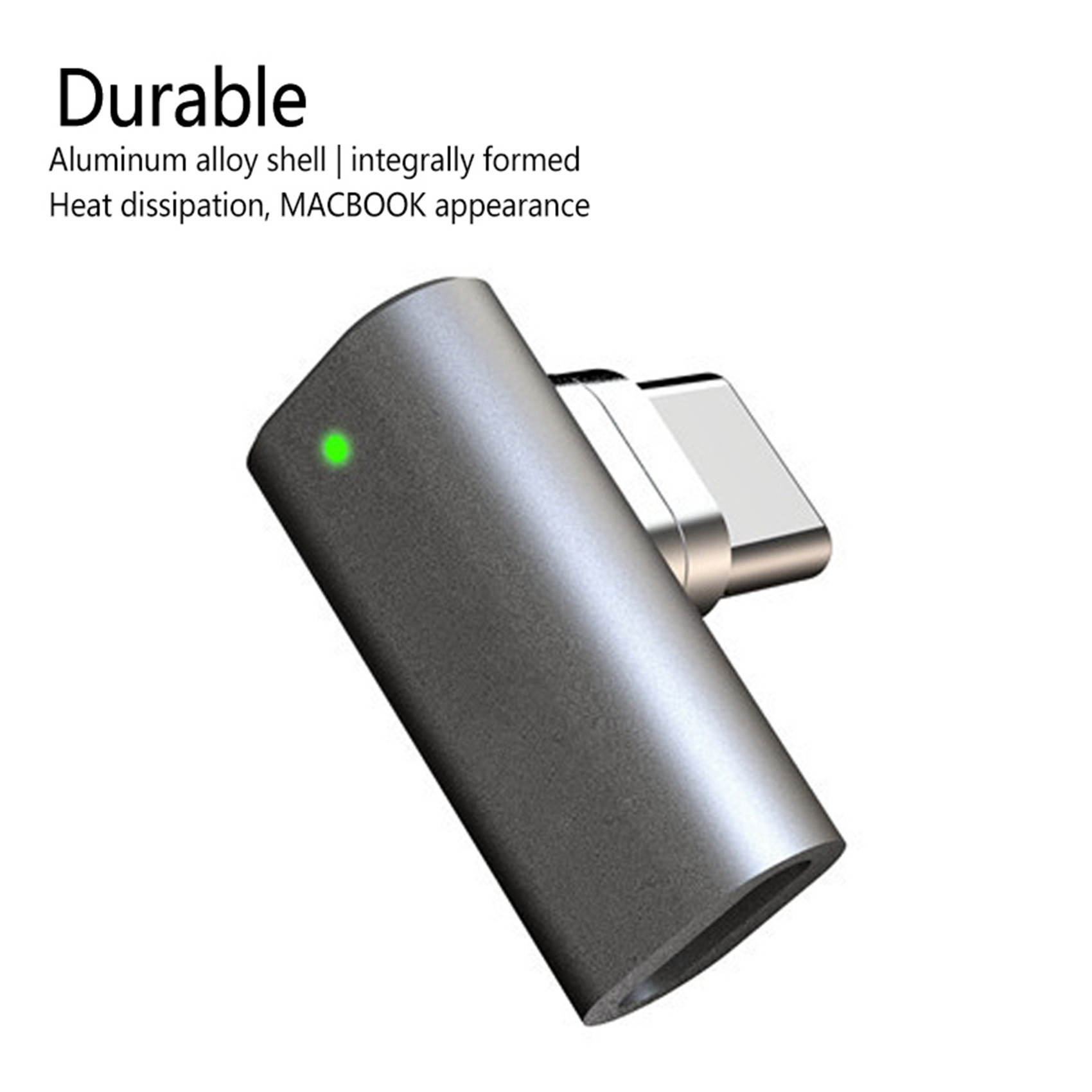 1 Pcs Side Plug Pd100W Fast Charge Computer Adapter & 1 Set VESA Mount Kit for 19 To 27 Inch LED LCD Monitor Screen