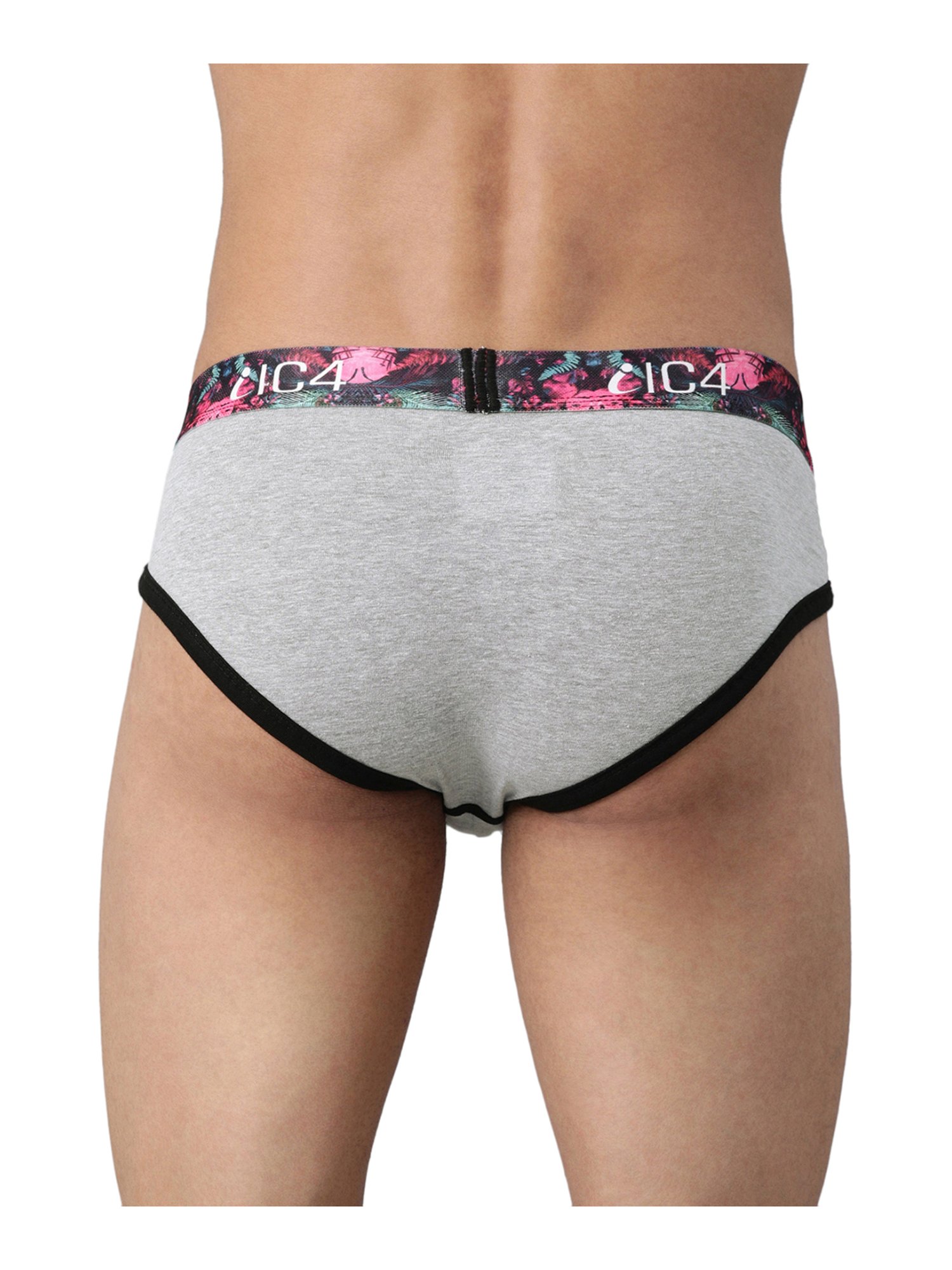 IC4 Multicolor Self Design Briefs - Pack of 4