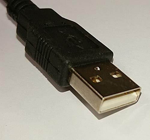 RiteAV - 10 Foot USB 2.0 Type A (Male) to GX12 5-Pin (Female) Twist-Lock Connector (Black)