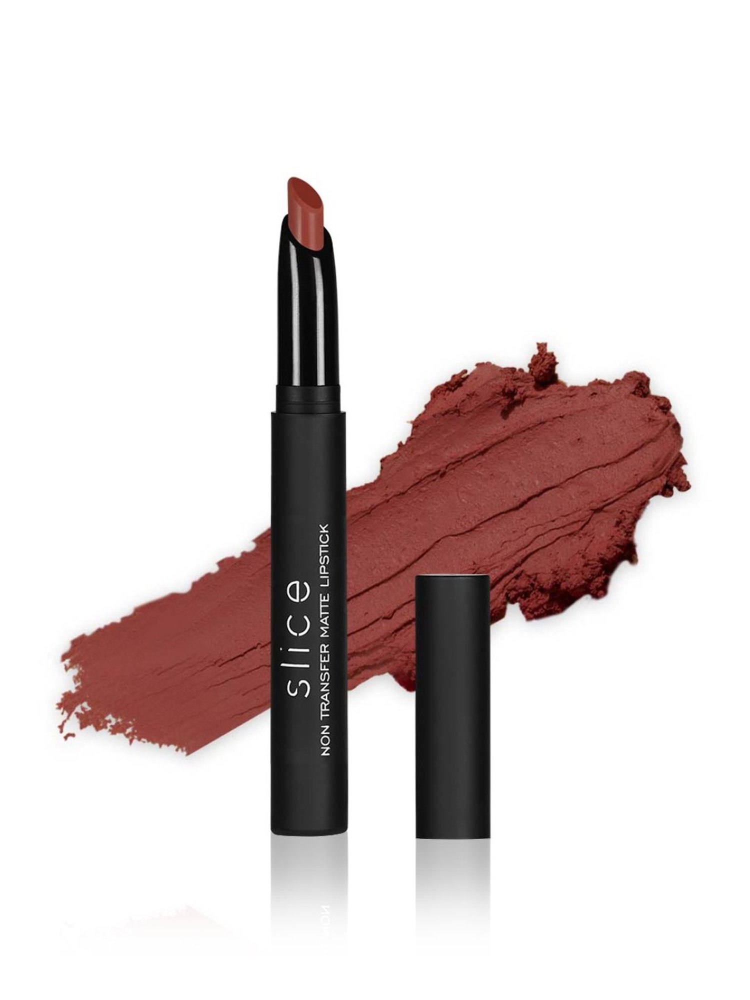 C2P PROFESSIONAL MAKEUP Slice Non Transfer Matte Lipstick Claire 127 - 1.7 gm