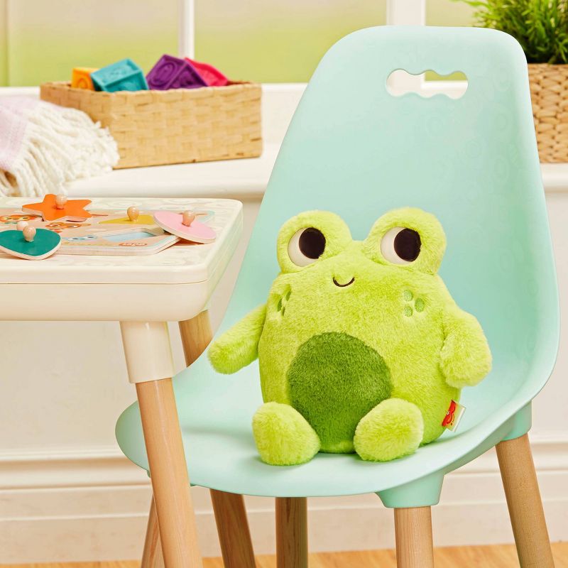 Land of B. Plush Frog Fluffy Doos - Jax