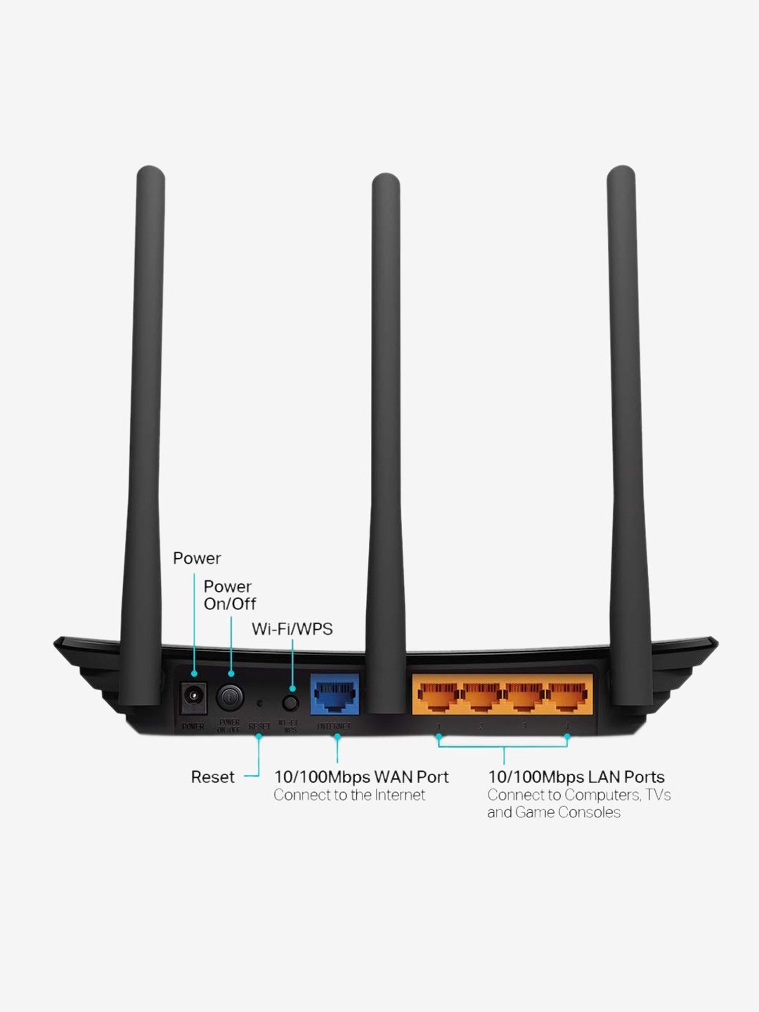 TP-Link AC2600 Archer A10 Smart Dual Band Wi-Fi Router (Black)