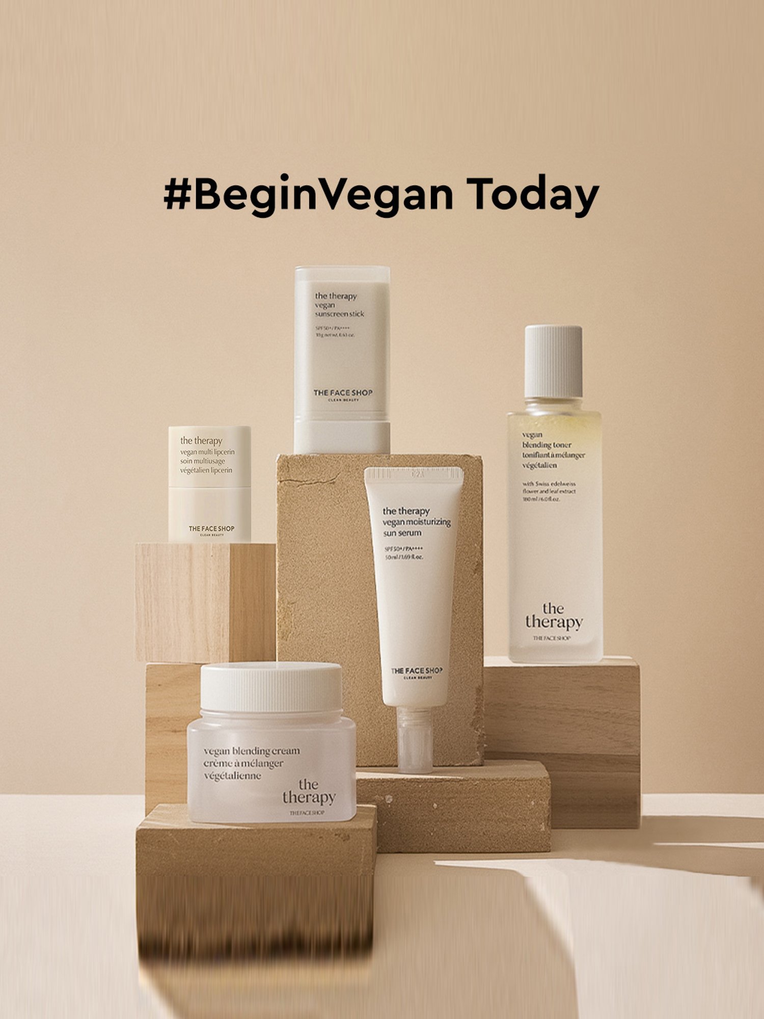 The Face Shop The Therapy Vegan Multi-Lipcerin - 15 ml