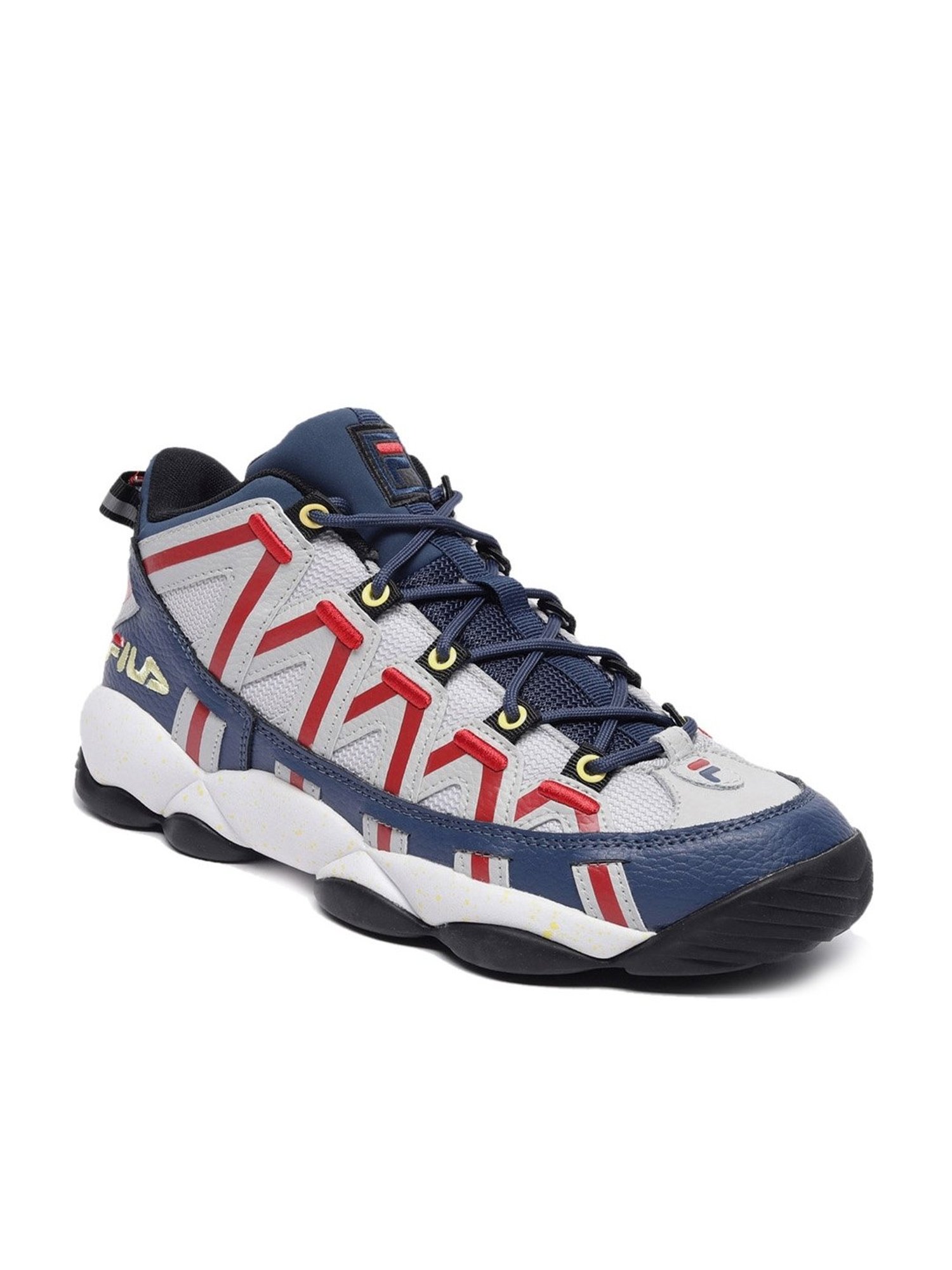 Puma Men's Genetics Speckle White Basketball Shoes