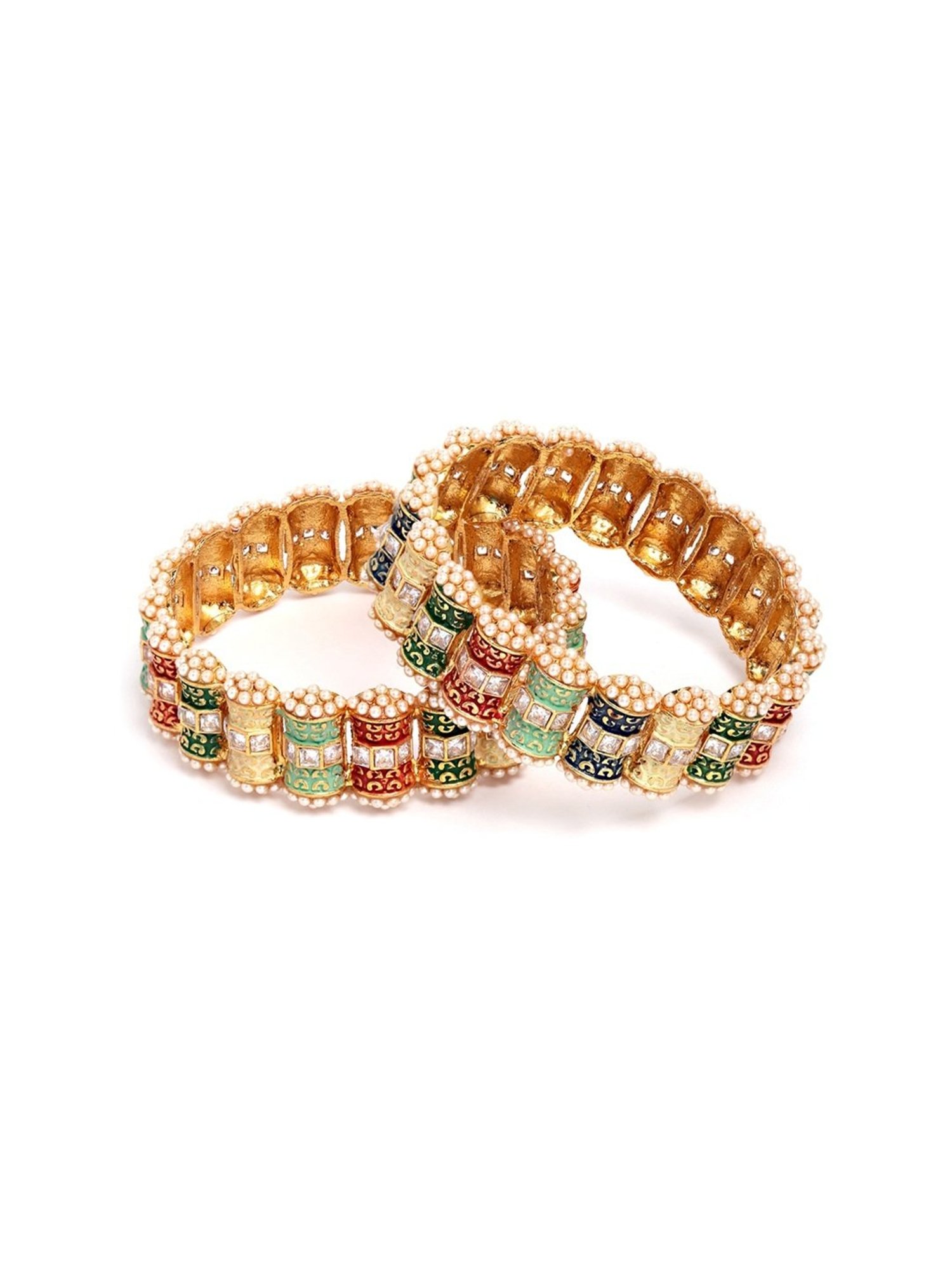 Bold by Priyaasi Trishul Rudraksh Silver-Plated Bracelet for Men