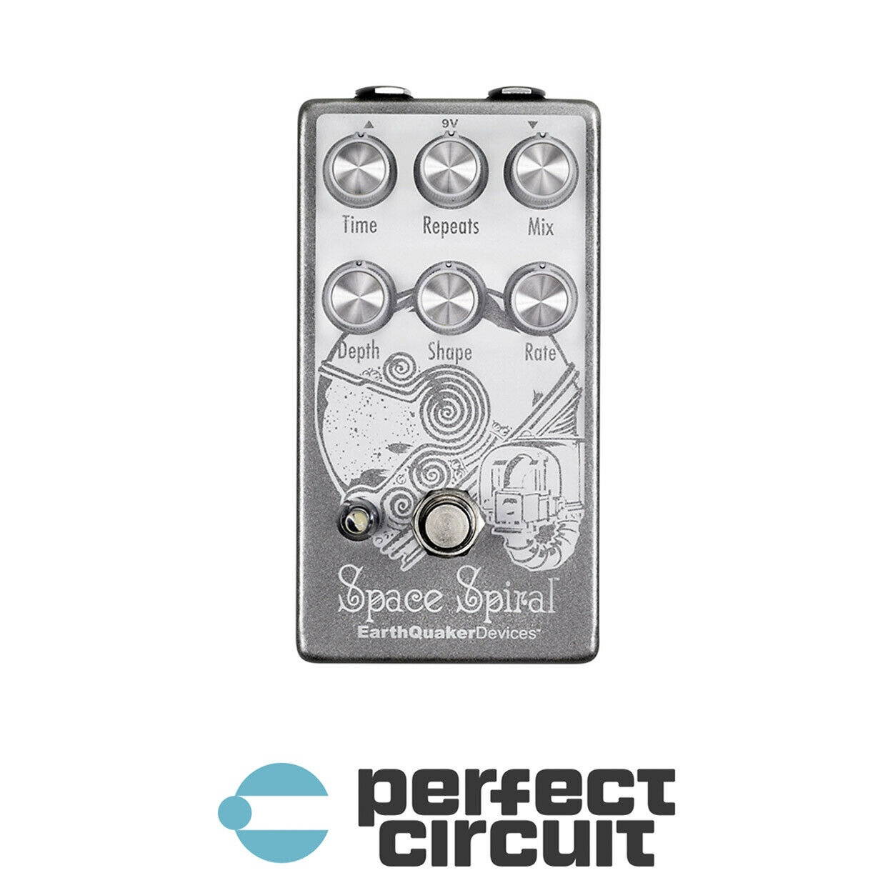EarthQuaker Devices Space Spiral V2 Delay PEDAL - NEW - PERFECT CIRCUIT