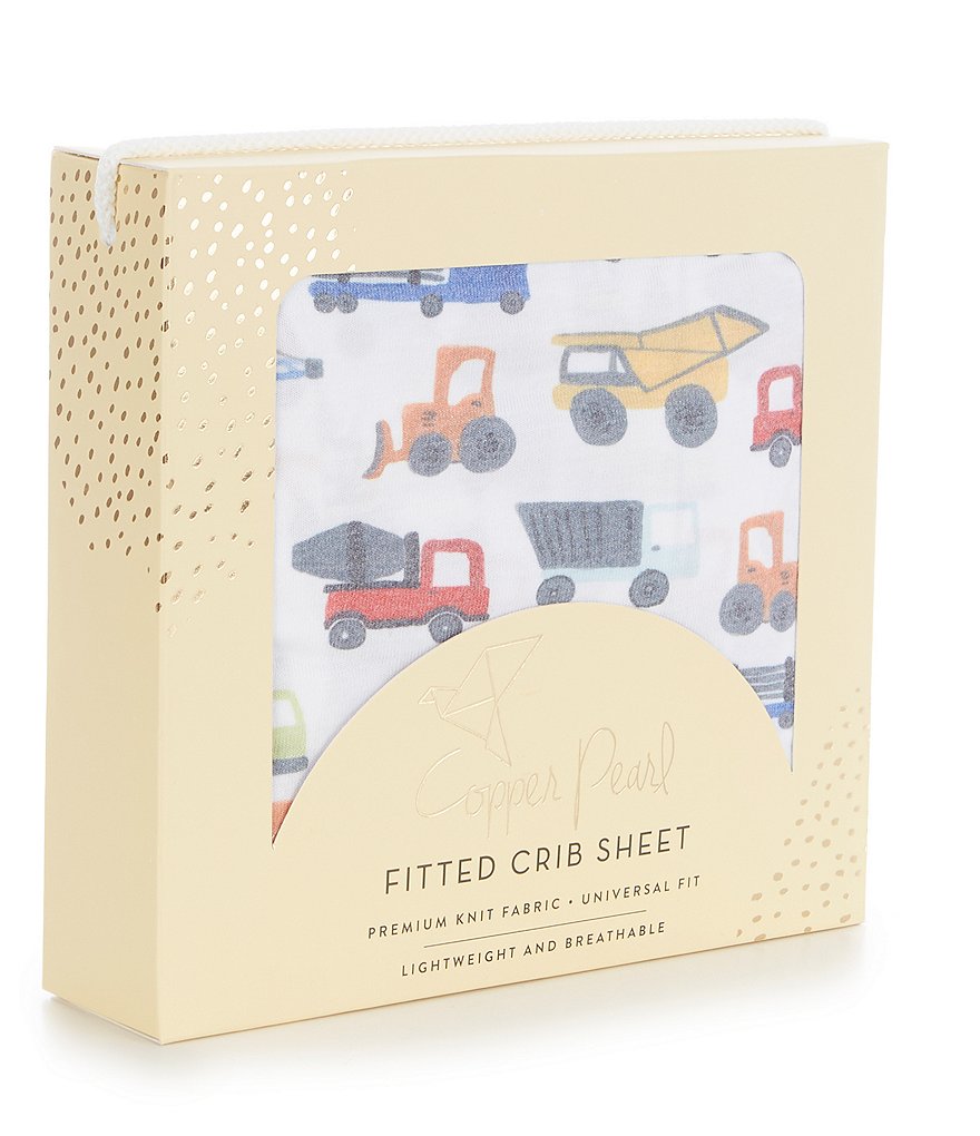 Copper Pearl Baby Boys Diesel Premium Crib Sheet