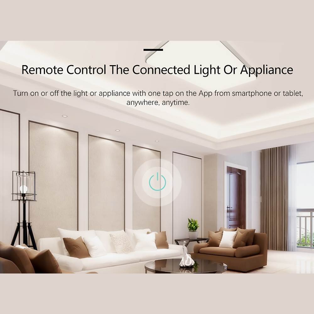 SONOFF TH16 WiFi Wireless Smart Switch Monitoring Temperature Humidity Wireless Home Automation Kit Works With Amazon Alexa Google Home Nest 15A 3500W