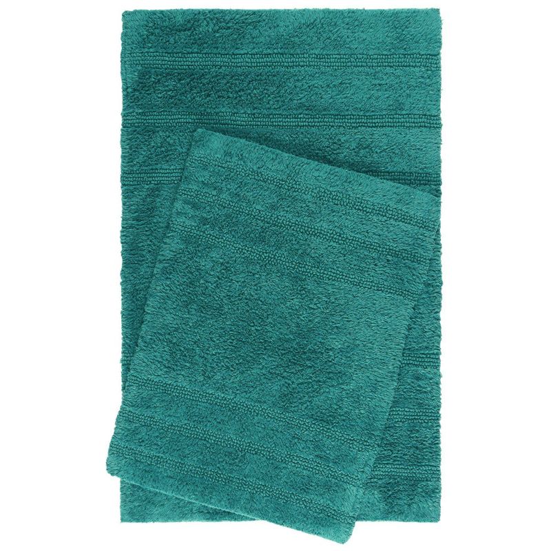2pc Newton Oasis Bath Mat Set Teal - Nicole Miller