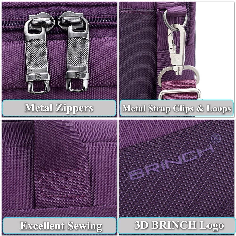 Wellhouse 15.6 Inch Laptop Bags, Business Shoulder Bags Handbags Carrying Bags Laptop Cases Notebook Cases with Suitcase/Luggage Back Belt For 15.6 inch HP Dell Sony Laptop Notebook Computer Macbook