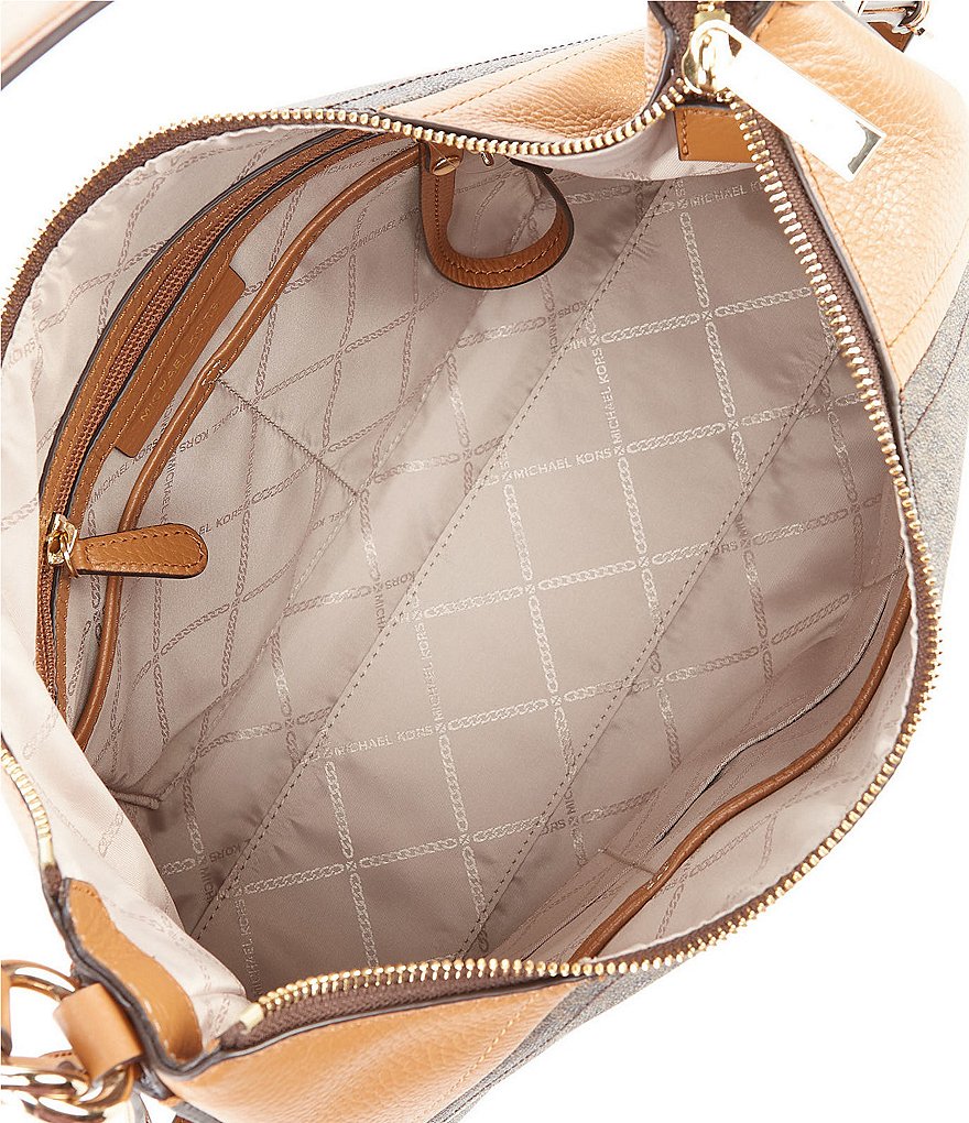 COACH Originals Swinger Nylon and Pebble Leather Shoulder Bag