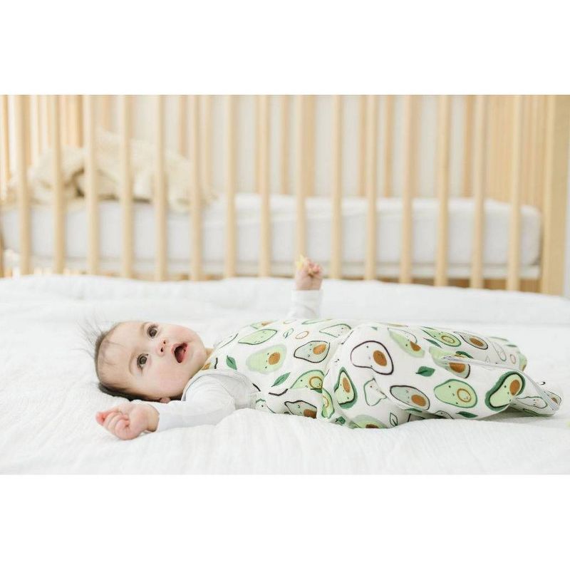 Loulou Lollipop Muslin Sleep Sack Wearable Blanket - Avocado 12-24M
