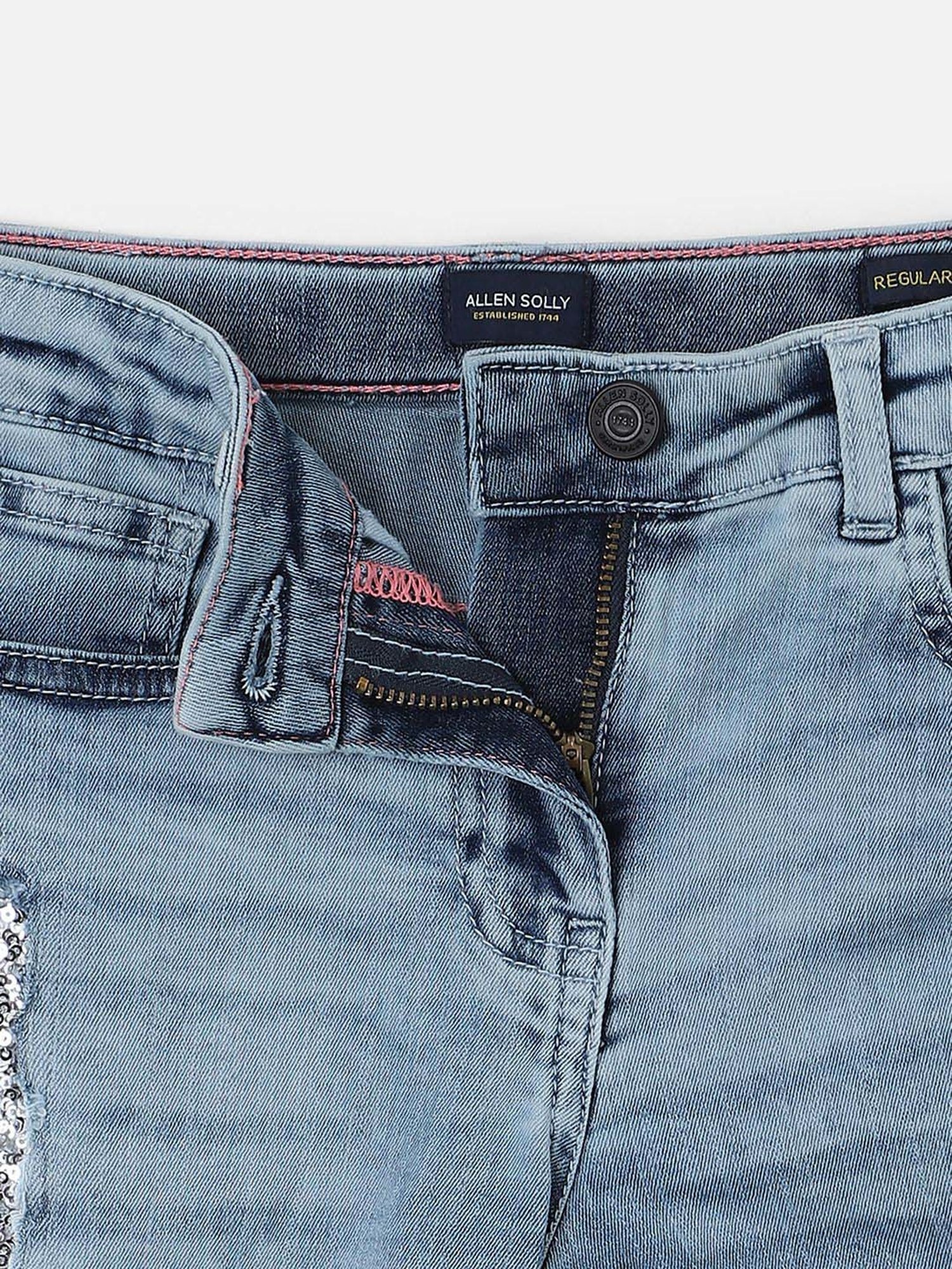 Allen Solly Kids Blue Regular Fit Short