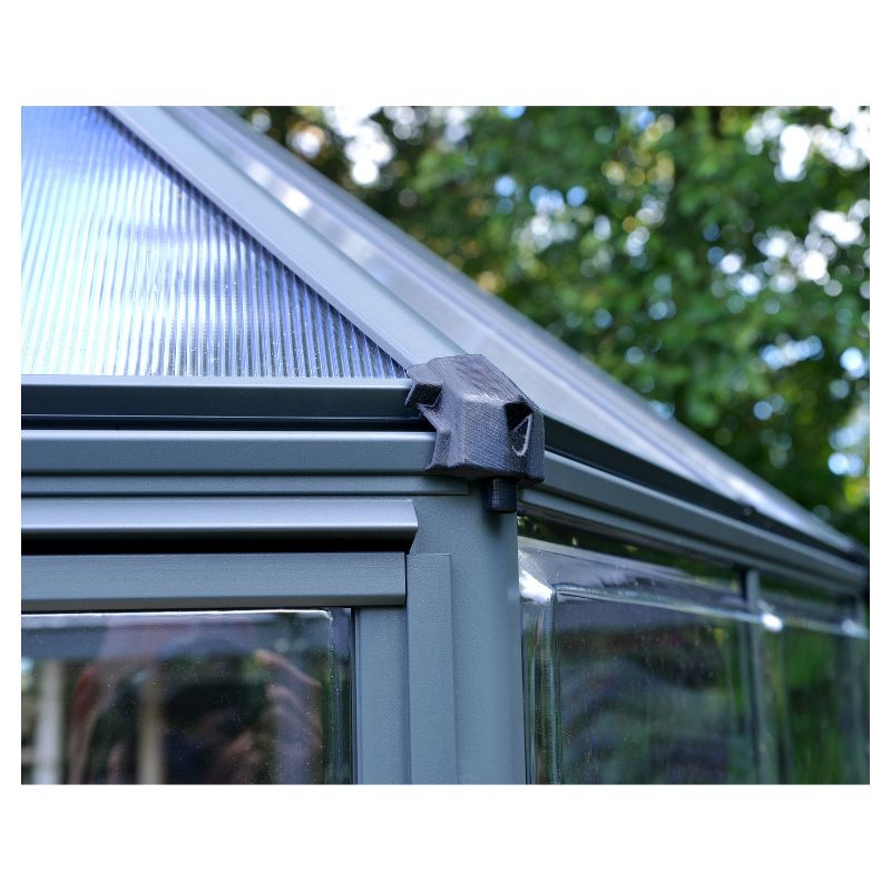 Oasis Hex Greenhouse Gray - Palram