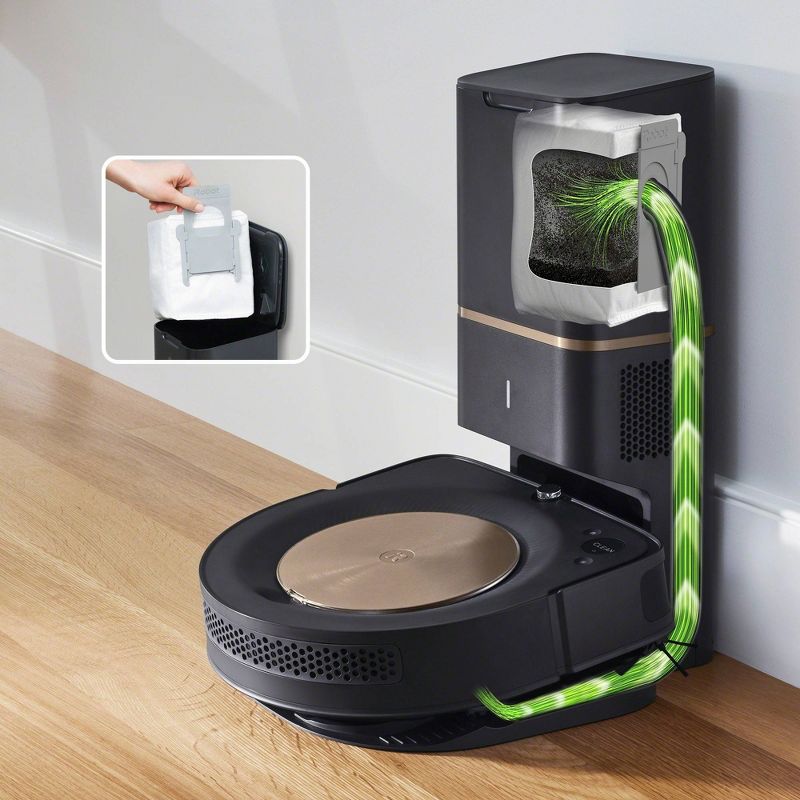 iRobot Roomba s9+ (9550) Wi-Fi Connected Robot Vacuum with Automatic Dirt Disposal