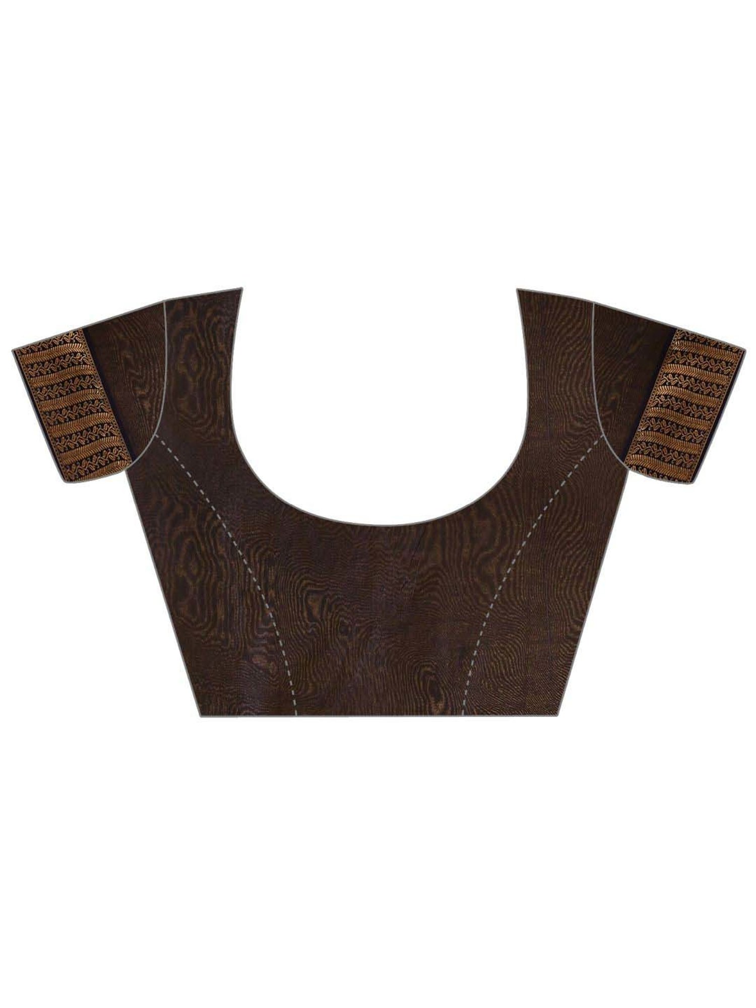 Elora Green Woven Saree With Unstitched Blouse