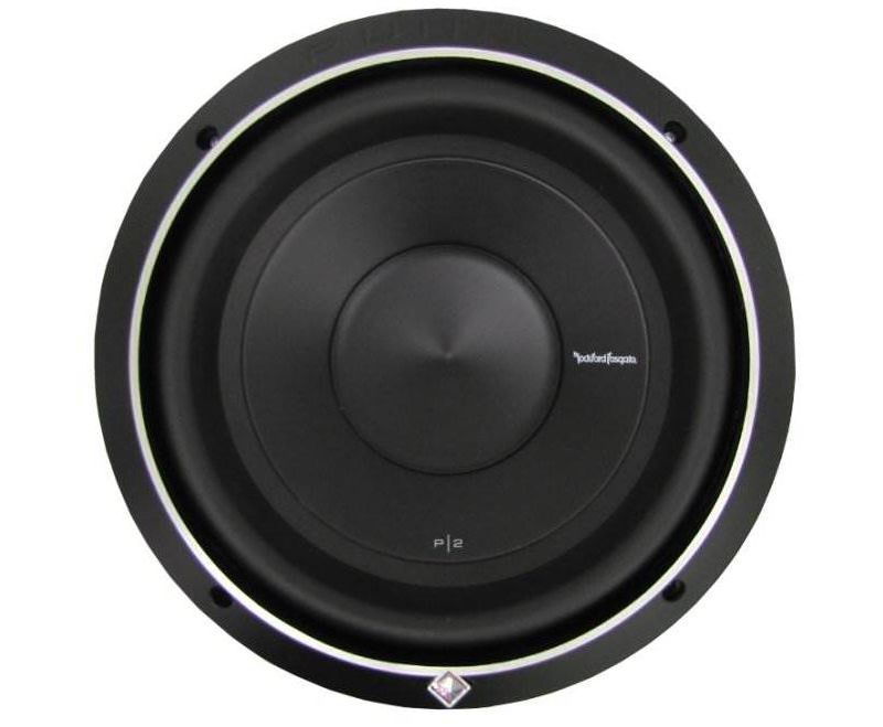 Rockford Fosgate P2D4-10 Punch P2 DVC 10 Inch 600 Watt 4-Ohm Car Audio Subwoofer (4 Pack)