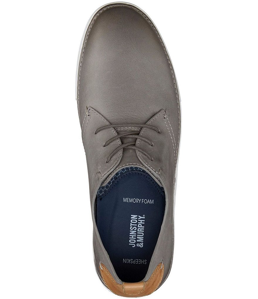 Johnston & Murphy Men's Noah Leather Plain Toe Lace-Up Shoes