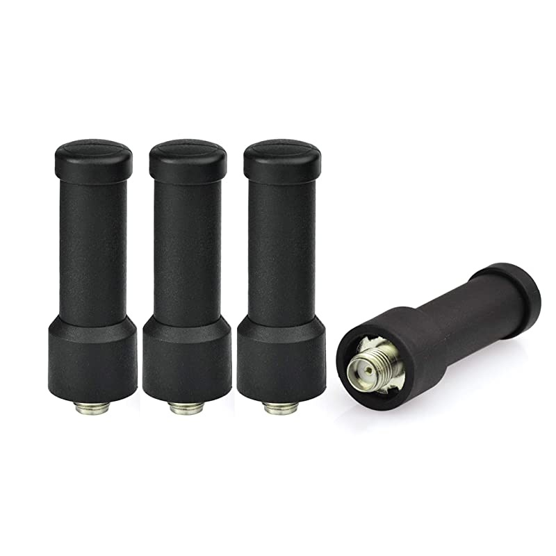 UHF 400470MHz Two Way Radio Antenna Replacement Walkie Talkie SMA Female Short Antenna 4Pack Compatiable with BaoFeng BF888S Arcshell AR5 AR6 AR7 Retevis H777 H777S Kenwood FRS Radio