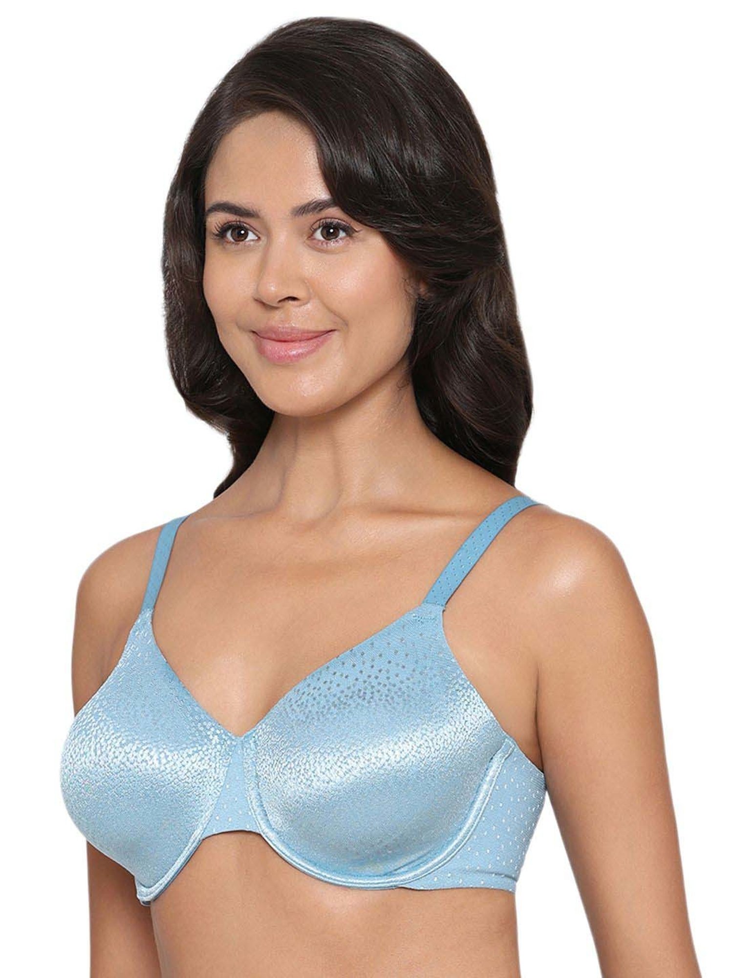 Wacoal Turquoise Self Pattern Everyday Bra