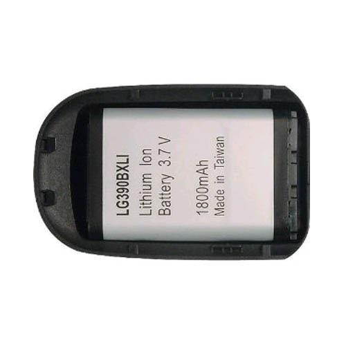 Technocel Lithium Ion Extended Battery & Door for LG AX390, UX390 - Black