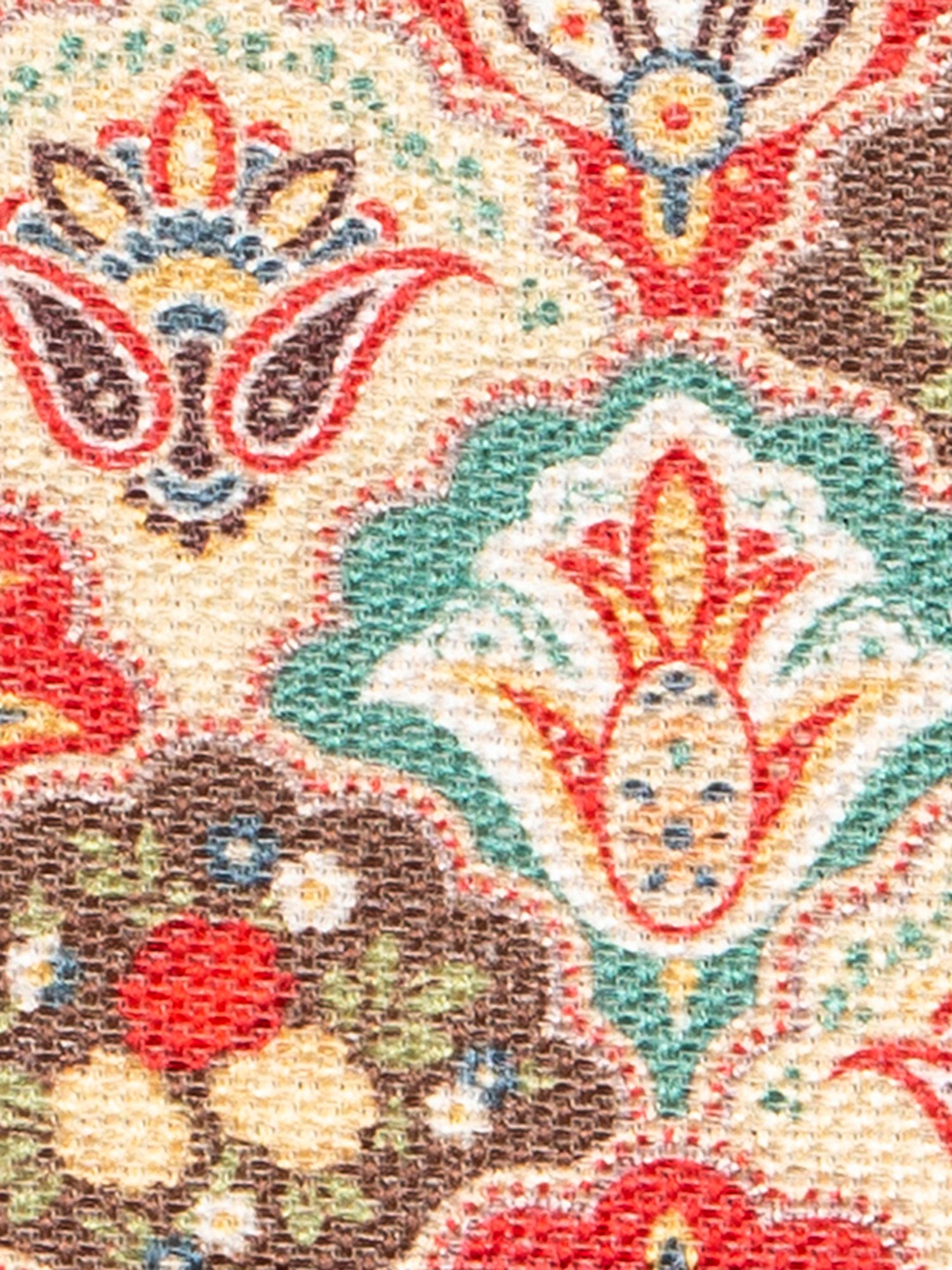 ZOUK Multicolor Printed Zip Around Wallet for Women