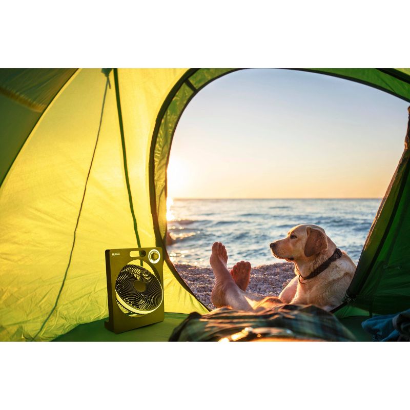 Holmes 10" Variable Speed Portable Battery Fan