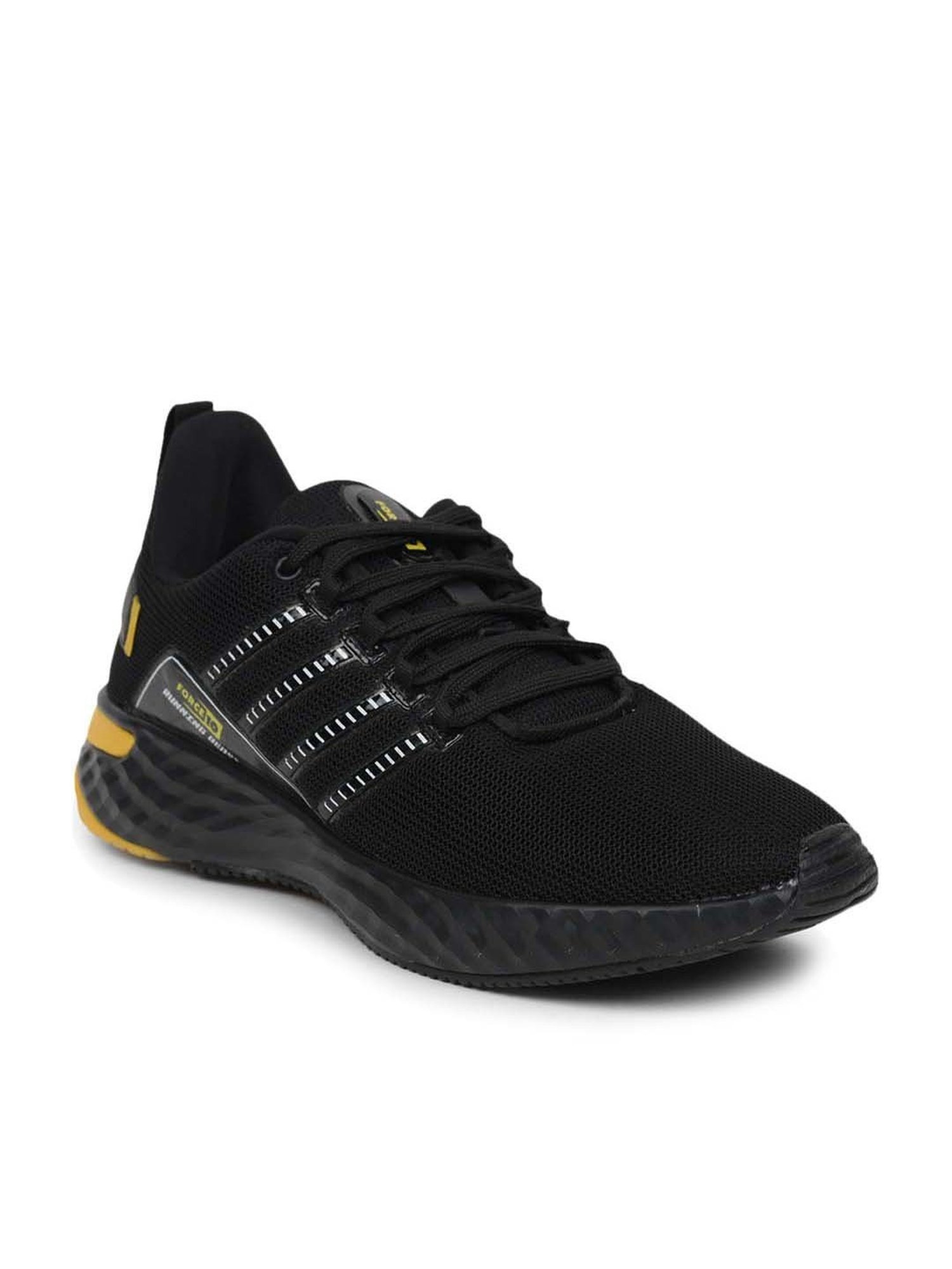 Force 10 by Liberty Men's Black Running Shoes