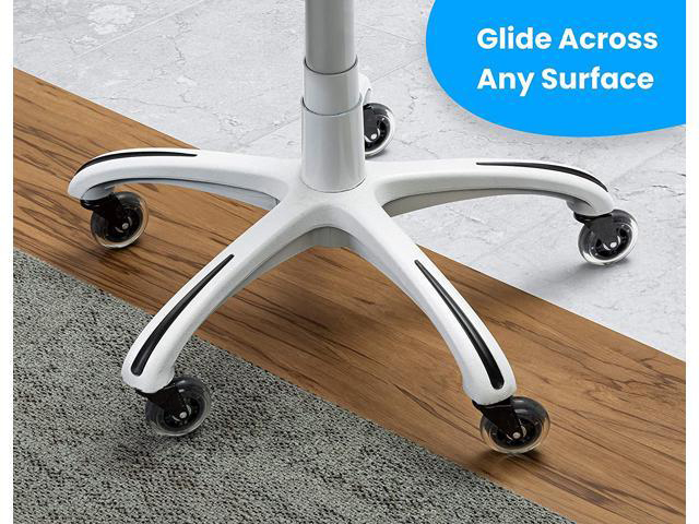 Rubber Chair Caster office chair wheel for hardwood floor and carpet a set of 5 replacement office chair cushions heavy duty office chair ball caster universal