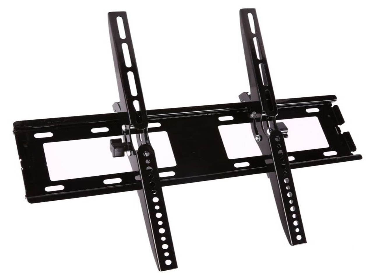 Brightup TV Wall Mount Bracket Tilt TV Mount Low Profile for Most 26-55 inch LED OLED LCD HD TVs Plasma Flat Curved Screens VESA Pattern up to 400X400 mm 110 LBS Loading Fits 8" 12" 16" Wood Studs