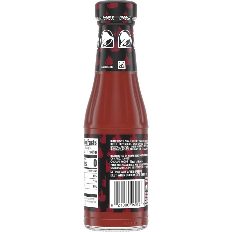 Taco Bell Diablo Sauce 7.5oz