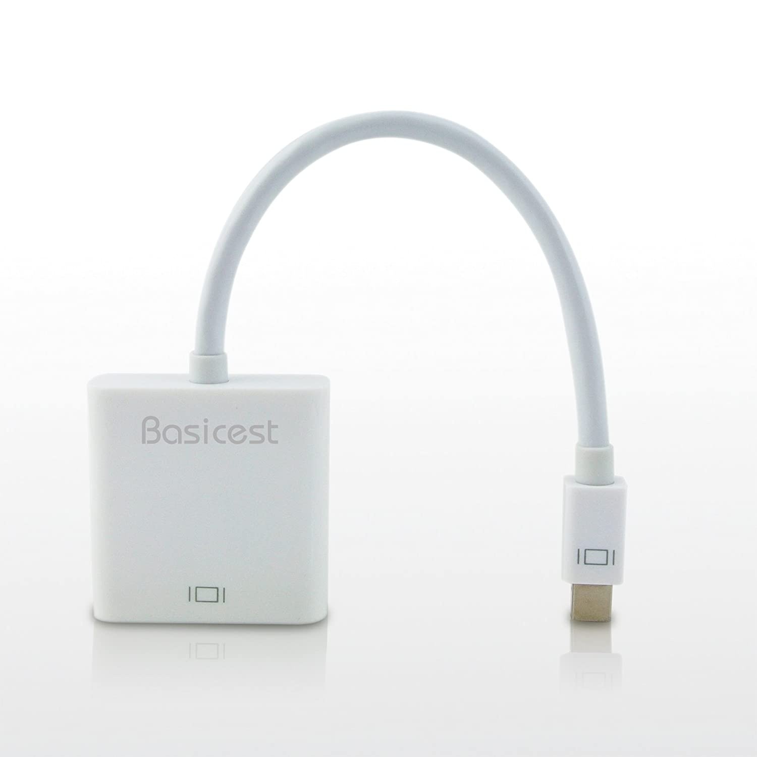 Mini DisplayPort (Male) to DVI (Female) Cable