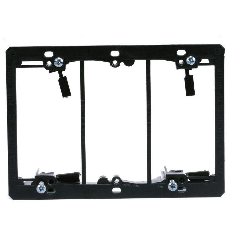 Monoprice 3-Gang Low Voltage Mounting Bracket | UL and CSA Listed