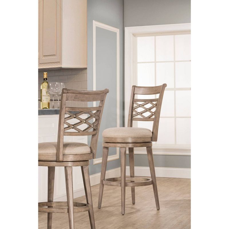 Chesney Barstool Weathered Gray - Hillsdale Furniture