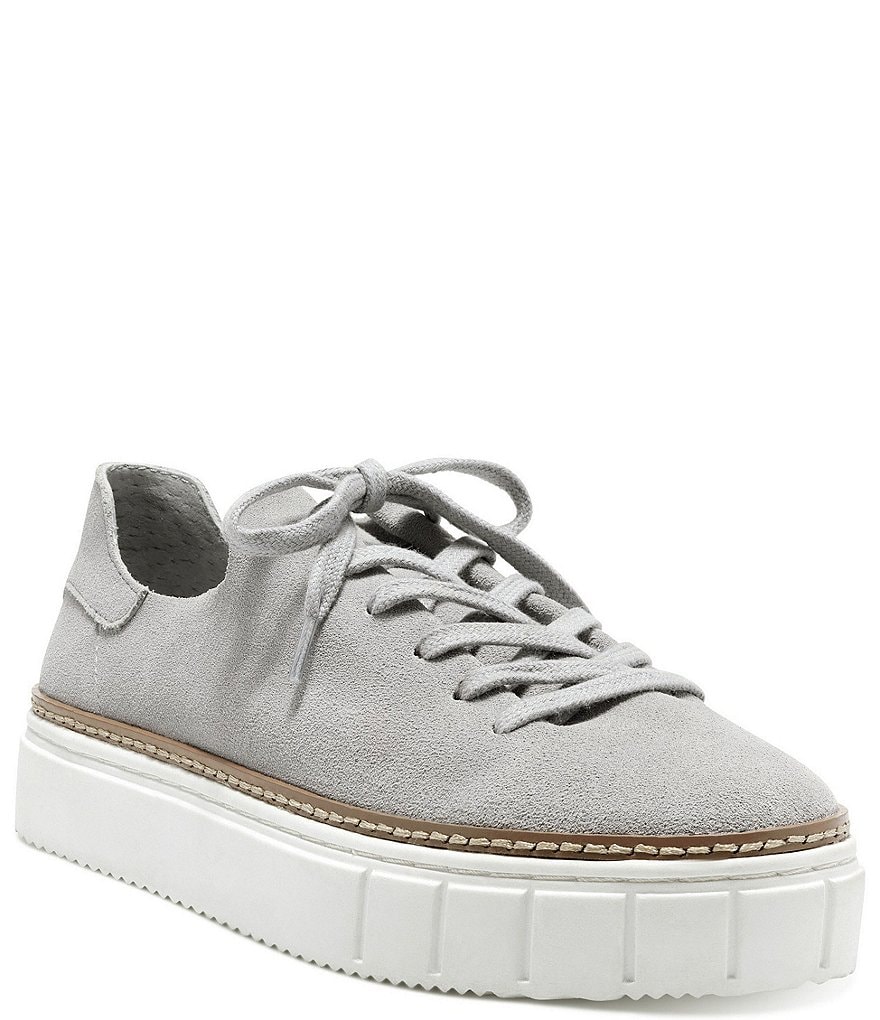 Vince Camuto Raiza Suede Lace-Up Sneakers