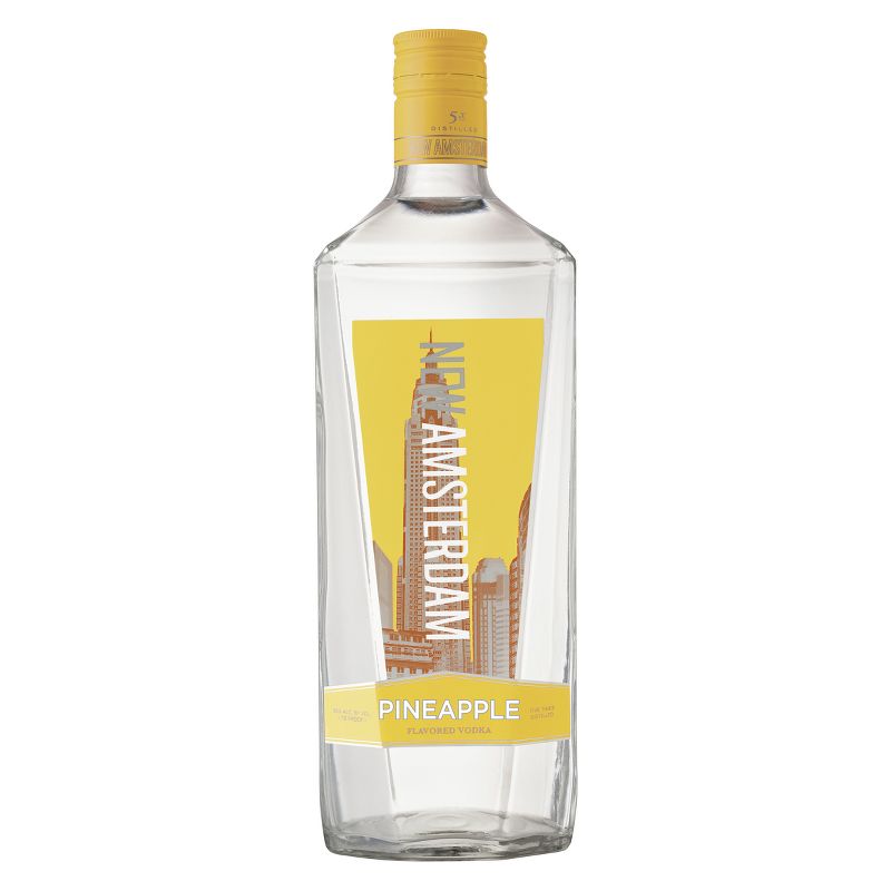 New Amsterdam Pineapple Flavored Vodka - 1.75L Bottle