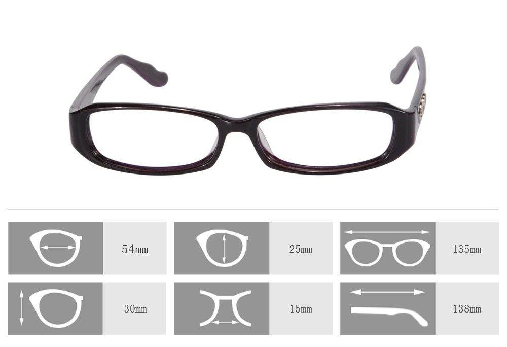 SHINU Optical Reading Glasses Anti Fatigue Computer Reading Glasses 1.56 Anti Blue Light Lens Reading Eyewear-S1190 (Black, transparent-275)