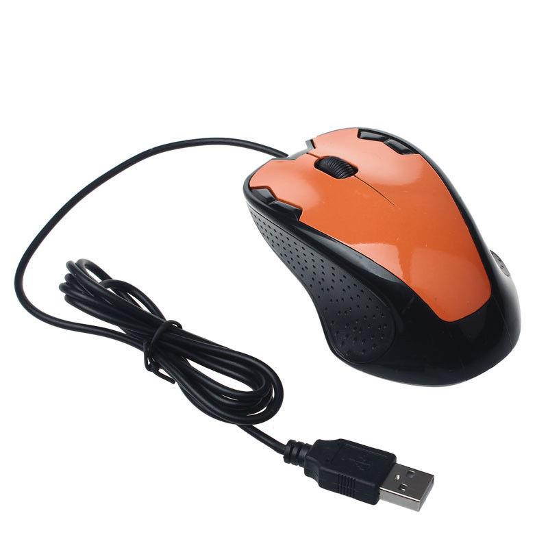 Luxury 1800 DPI USB Wired Optical Gaming Mice Mouse Ergonomic Design Hot Games